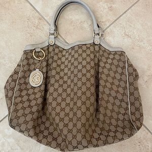 Gucci XL monogram tote